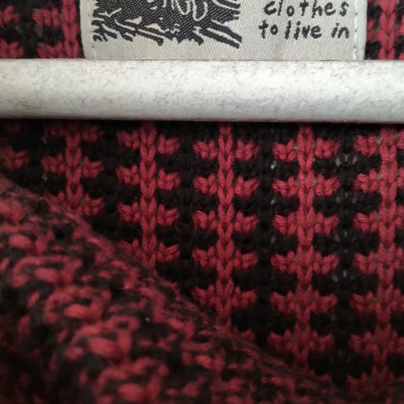 100% Cotton Knitted Long Sweater Vest - Picture 4 of 5